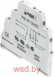Реле интерфейсное PI6-1P-24VAC/DC, 1CO, 6A(250VAC), 24VAC/DC, LED, моноблок, W=6.2mm