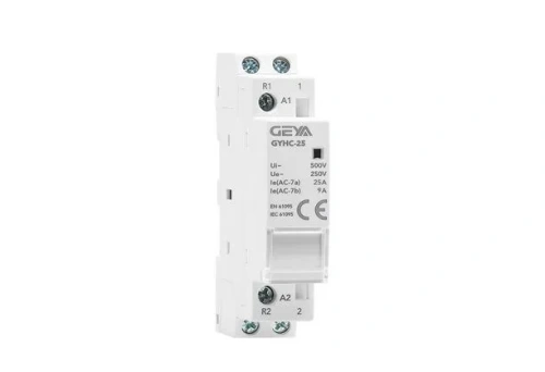 Контактор модульный GEYA GYHC-2P, 25A, 1NO+1NC, 24VDC, 1M