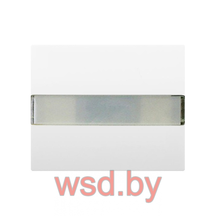 Galea Life - Клавиша для выключателя с держателем этикеток, Белый. Фото N2
