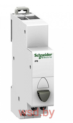 Кнопка управления iPB серая 1НЗ Acti 9 Schneider Electric. Фото N2