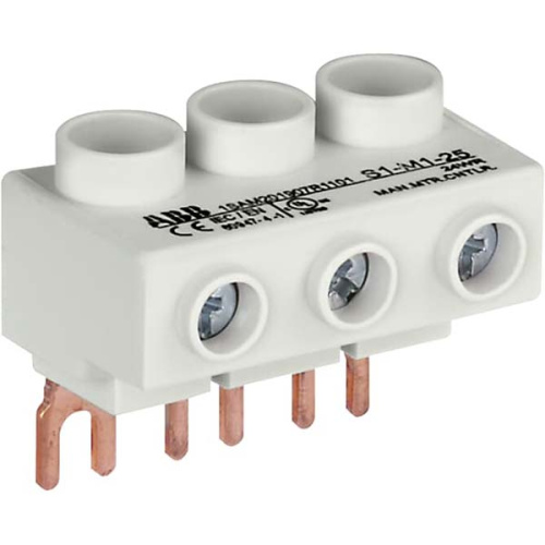 Клемма ABB S1-M1-25 для MS116 MS(MO)132, 3P 65A 25mm2