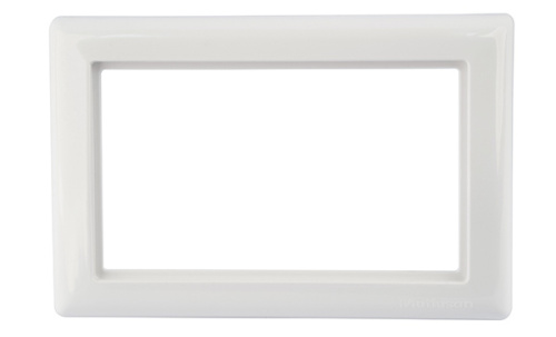 Рамка Mutlusan Daria двойной розетки, к механизмам серии 21, белый Рамка Mutlusan Daria двойной розетки, к механизмам серии 21, белый