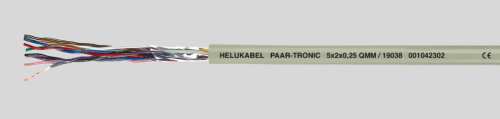 PAAR TRONIC гибкий, цветовая маркировка в соответствии с DIN 47100, с разметкой метража  55x2x0.14