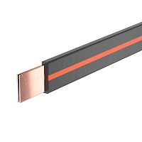 Гибкая шина DKC в ПВХ изоляции, 2x24x1мм, In-380А (ΔT-50K) 2м