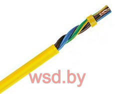 Кабель управления (N)YMH11YO 5G4 yellow в полиуретановой оболочке, для ручных инструментов, TKD Kabel Gmbh