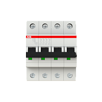 Автоматический выключатель ABB S204-C25 4P C 25A 6kA 4M