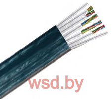 Плоский, экранированный KYCFLY - PE 4G25 контрольный кабель, для транспортных устройств, морозостойкий, TKD Kabel Gmbh