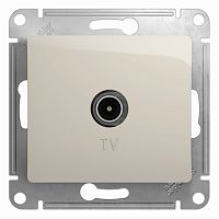 TV АНТЕННА коннектор, механизм, МОЛОЧНЫЙ GLOSSA (Schneider Electric) Systeme Electric