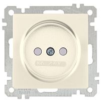 Розетка Mutlusan 2P, защитные шторки, слоновая кость Розетка Mutlusan 2P, защитные шторки, слоновая кость