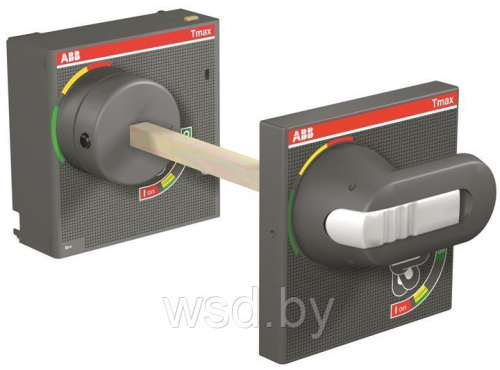 Выносная поворотная рукоятка ABB RHE для T4 и T5, серый цвет фото 3