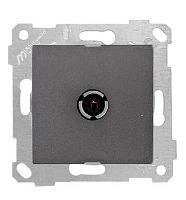 Розетка Mutlusan Rita TV, проходная, дымчатый Розетка Mutlusan Rita TV, проходная, дымчатый