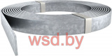 Полоса 5052 DIN 40х5 стальная, сечением 40х5мм, (бухта 30м/50кг), гор. оцинк.