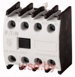 Блок-контакт вспомогательный DILM150-XHI31, 3NO+1NC, 6A(230VAC), фронтальный монтаж, для DILM40_170, DILMP63_200, DILMF40_150
