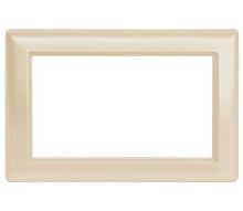 Рамка Mutlusan Daria двойной розетки, к механизмам серии 21, сл.кость