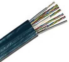 Плоский, экранированный, контрольный кабель KYFLTFY 28G1+2x(0,5)C для транспортных устройств, морозостойкий, TKD Kabel Gmbh