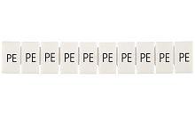 Маркировка клеммных модулей Connectwell CA509/K5/H/PE для клемм 5mm, гориз. "PE" (упак. 100шт.)