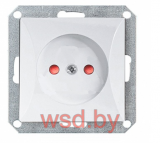 OPAL - Кнопка управления жалюзи с подсветкой, белый