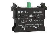 Блок-контакт 1NO, 6A 230VAC/24VDC, монтаж на адаптер, для PB3 серии (АРТ)