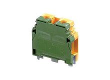 Клемма Entrelec M 35/16.P для заземления, 4200А/1с, ж./зеленый