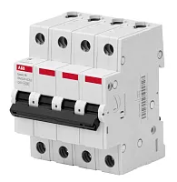 Автоматический выключатель ABB BMS414B63 4P B 6A 4,5kA 4M