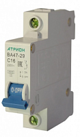 Выключатель автоматический ВА47-29 1Р 50А хар.С 4,5 кА АТРИОН (акция)