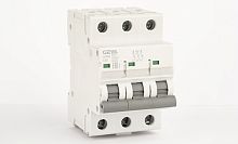 Автоматический выключатель GEYA GYM8-3P-20C, 3P, 20A, хар-ка C, 4,5kA, 3M, без подкл. AU8, AL8