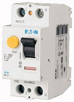 УЗО EATON PF4 2P 25A, 300мА, 4.5кА, 2М EATON