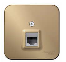 BLANCA Открытой Установки РОЗЕТКА компьютерная RJ45, категория 5E, ТИТАН (Schneider Electric) Systeme Electric