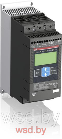 Устройство плавного пуска ABB PSE25-600-70, 11kW, 208_600VAC, 25А, U управление=100_250VAC