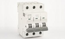 Автоматический выключатель GEYA GYM9-3P-63C, 3P, 63A, хар-ка C, 6kA, 3M