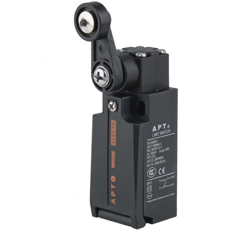 Выключатель концевой АРТ ALS3-P, 1NO+1NC мгнов., Ith=10A, 3A 240V AC15/24V DC13, пласт. кач. рычаг с плас. роликом, пласт. корпус, IP67, отв. M20