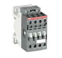Контактор ABB AF09-30-01-13, Uк=100...250VAC/DC, 9А (25A по AC-1), 1NС вспомогательный контакт
