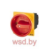 Главн. выключатель P3-100/EA/SVB тип ON-OFF, 100A, 3P, желт-красн блок. ручка, на дверь, IP65