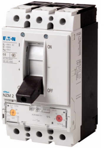 Авт. выключатель EATON NZMN2-M160, 3P, 160A, 415VAC, 50kA, It=125_160A, Ie=1280_2240A, 75kW(400VAC), CLASS 10A
