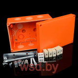 Электромонтажная коробка открытой установки 176х126х90 IP 66 Kopos