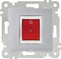 Выключатель Mutlusan Rita отопителя, винт. зажимы, нерж. сталь Выключатель Mutlusan Rita отопителя, винт. зажимы, нерж. сталь