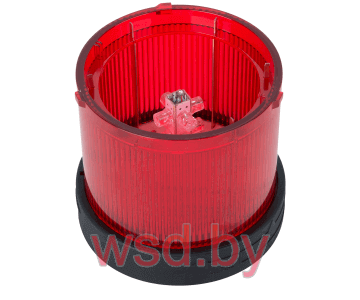 Модуль мигающего света TL-70, красный, LED, 24VAC/DC, d=70mm, IP65