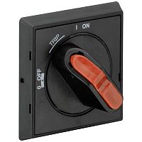 Рукоятка выносная ABB MSHD-LTB селекторная для MS(MO)132 MS(MO)165, черная IP64 полож. TRIP блок. 3 замками
