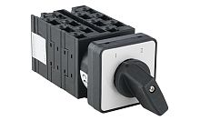 Переключатель Kripal UKT0-6-8370/E, 6P, 20A, тип 1-2, 6NO на 1_2, на дверь, фронт IP65