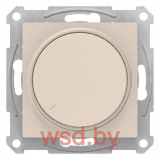 Светорегулятор (диммер) поворотно-нажимной, 630Вт, мех., Бежевый AtlasDesign Schneider Electric