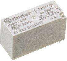 Низкопрофильное реле Finder 415290120010, 2CO, 8A(250VAC/30VDC), 12VDC