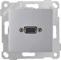 Розетка Mutlusan Rita VGA , нерж. сталь Розетка Mutlusan Rita VGA , нерж. сталь