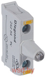 Osmoz - Блок желтого индикатора LED, 12…24VAC/DC, для корпусов, винтовые зажимы