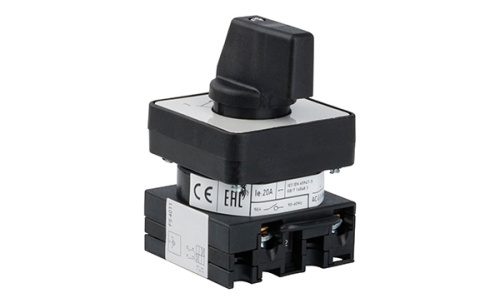 Переключатель Kripal UKT0-1-8214/E, 1P, 20A, тип 1→0←2, 1NO на 1_2, на дверь, фронт IP65 фото 2 Переключатель Kripal UKT0-1-8214/E, 1P, 20A, тип 1→0←2, 1NO на 1_2, на дверь, фронт IP65 фото 2