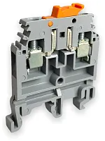 Клемма Entrelec М4 /6 SNBT1 с разъеденителем, 10А, 400В, серый