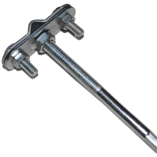 Держатель прута 200 (с пластиковым дюбелем 60х120) Держатель прута 200 (с пластиковым дюбелем 60х120)