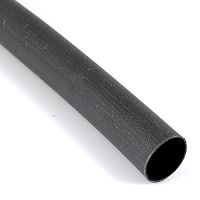 Трубка ТНТ-12/6 черная (нарезка 1м) (КВТ)
