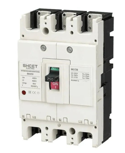 Автоматический выключатель SHСET ВА250 175А Автоматический выключатель SHСET ВА250 175А
