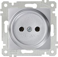 Розетка Mutlusan Rita 2P, нерж. сталь