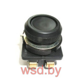 Кнопка плоская PB3E, черная, без фиксации, без подсветки, 1NO, 6A 230VAC/24VDC, 22mm, IP65